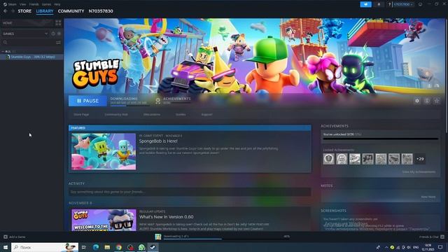 теперь стамбл буду снимать через стим! ( идео без монтажа) смотреть онлайн