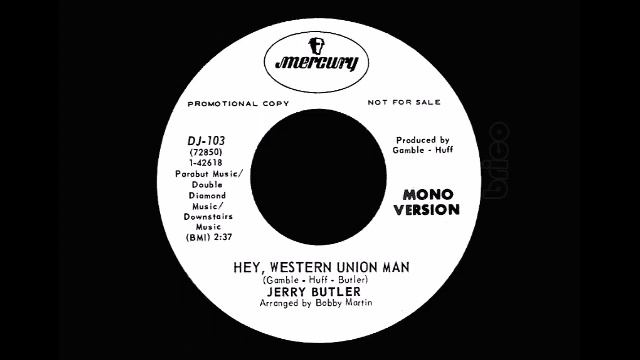 Jerry Butler - Hey, Western Union Man смотреть онлайн
