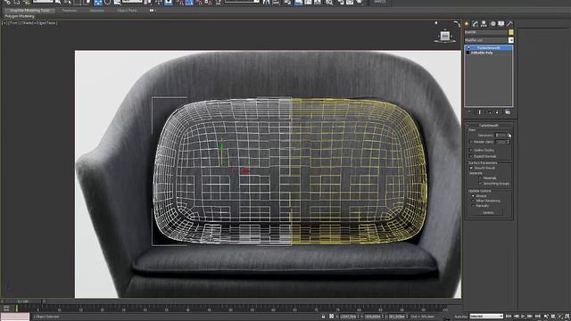 Моделинг стульев, стола и кресла Autodesk 3ds Max & marvelous designer смотреть онлайн