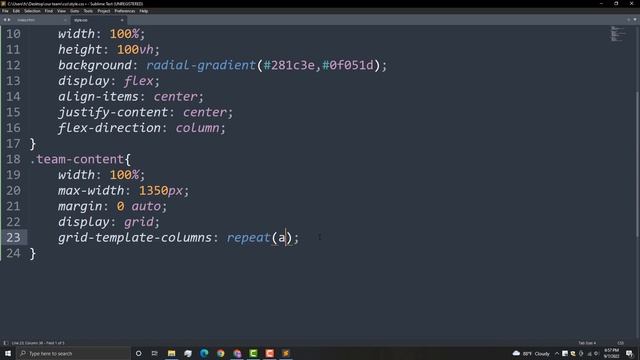 How To Create Our Team Section Using HTML And CSS | Responsive HTML CSS Tutorial смотреть онлайн
