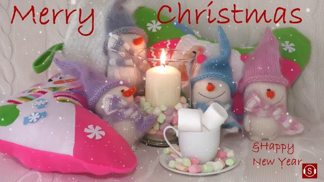 Christmas Songs with marshmallows 🎄🎄🎄 смотреть онлайн