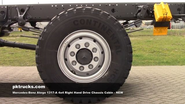 me3902 - Mercedes Atego 1317-A 4x4 RHD chassis cabin - NEW смотреть онлайн