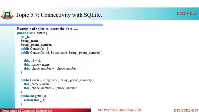 5 7 SQLite смотреть онлайн
