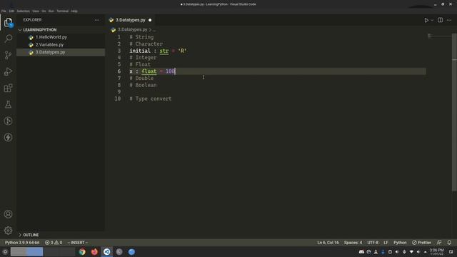 #3 Variables | Learn Python смотреть онлайн