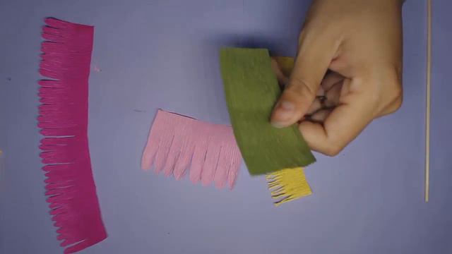 How to Make Crepe Paper flowers - Flower Making of Crepe Paper - Paper Flower Tutorial смотреть онлайн