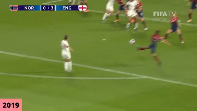 Lucy Bronze BANGER vs Norway in WC (2015 & 2019) смотреть онлайн