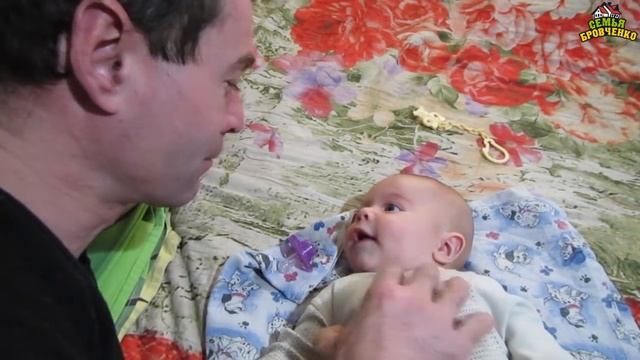 Боря старший общается с Борей младшим ))) (01.18г.) Семья Бровченко. смотреть онлайн