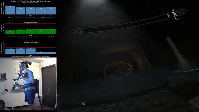 Reboot Session 32 - Shooting Mercer in the Face (Skyrim Liveplay With Treadmill and Bow Trainer) смотреть онлайн