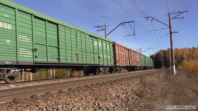 Грузовые Поезда едут по неправильному пути! смотреть онлайн
