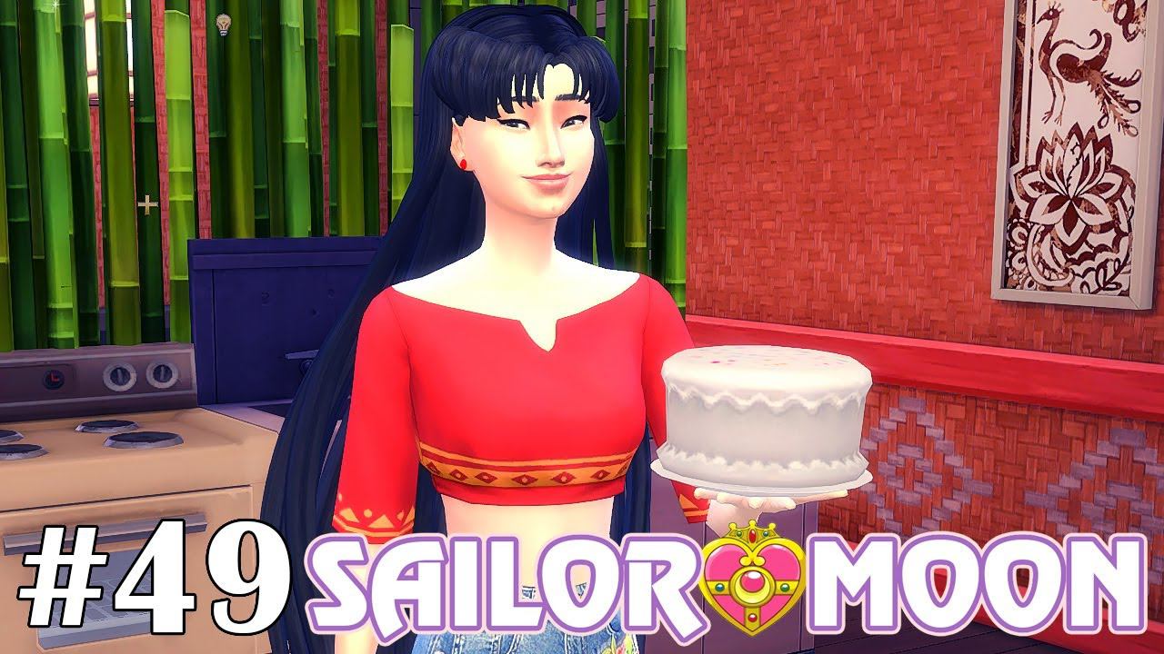 Тортик для подруг - The Sims 4 - Sailor Moon #49 смотреть онлайн