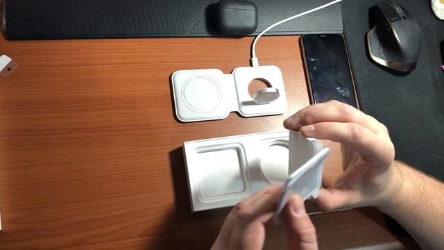 Apple MagSafe Duo Charger распаковка и обзор тест на разных устройствах смотреть онлайн