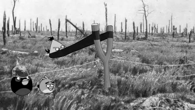 Were the Angry Birds used as Artillery in WW1? смотреть онлайн