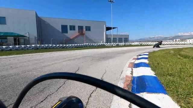 Honda CRF150R Pitbike Supermoto - Megara Kart Track смотреть онлайн