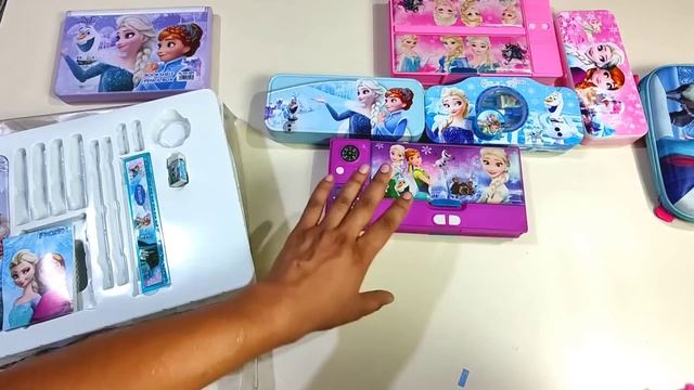 Latest Collection Of Frozen Princess Toy Collection ? | Geometry Box ?, Tea Set ?, Stationery Set? смотреть онлайн