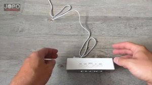 LED MIRROR ALARM Digital Clock Thermometer Home Decor│China Unboxing│Subtitles