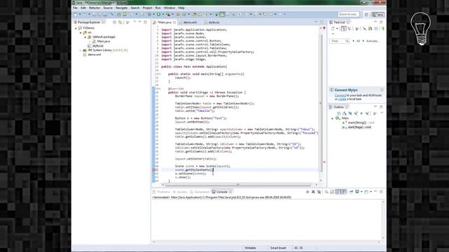 JavaFX [60] - CSS - CSS Einbinden смотреть онлайн
