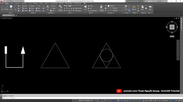 ✅ Bài 01: Luyện vẽ bài tập AutoCAD 2D từ cơ bản đến nâng cao // Học vẽ AutoCAD căn bản смотреть онлайн