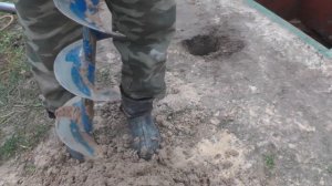 Скважина под глубинный насос.