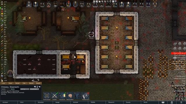 [24] RimWorld - Human Sacrifices - Rimhammer The End Times Beastmen - Warhammer Mod Building смотреть онлайн