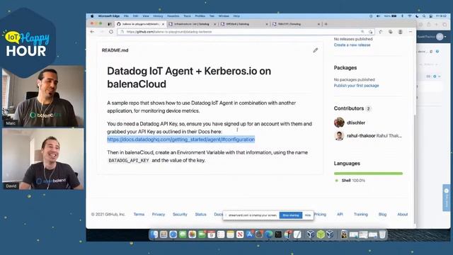 IoT Happy Hour #48: Fleet monitoring with Datadog and balena смотреть онлайн