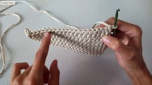 ? Такую вы точно не вязали! Квадратная корзинка из полиэфирного шнура. Узор вафля крючком