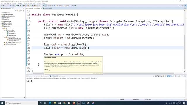 Java for Testers #39 - How to Read Excel File in Java смотреть онлайн