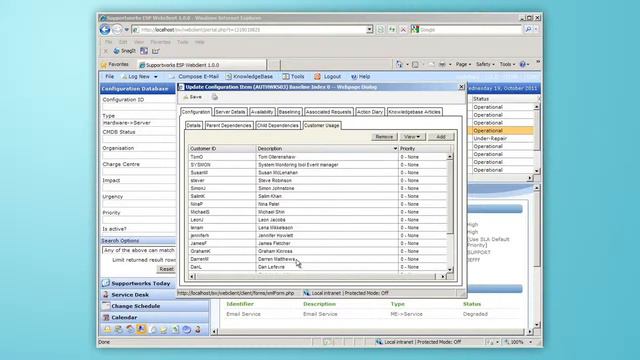 Working with configuration management and the CMDB - powered by Supportworks (Windows Client) смотреть онлайн