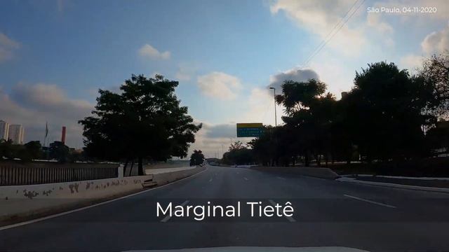 Driving from Guarulhos International airport to downtown São Paulo #06 смотреть онлайн