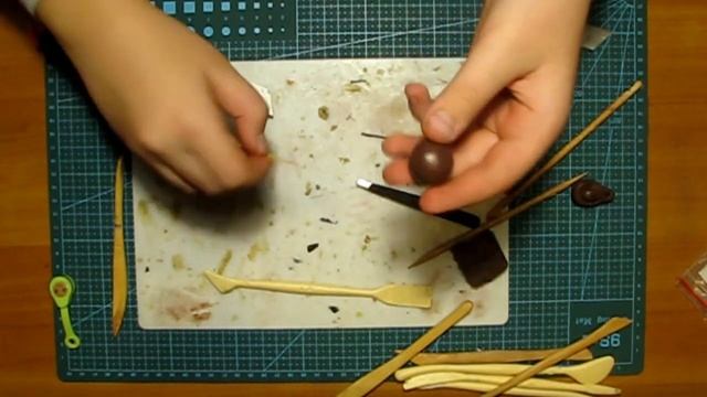 Как вылепить из полимерной глины брелки. смотреть онлайн