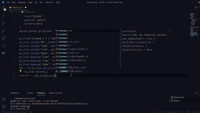 GUI Todo List App using Python Tkinter MySQL PhpMyAdmin смотреть онлайн
