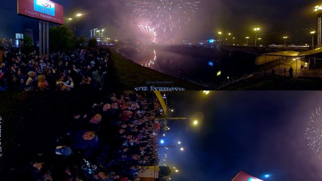 3. #Салют День города 19 Мая г. #Иваново 2018 г. (третий заряд) смотреть онлайн