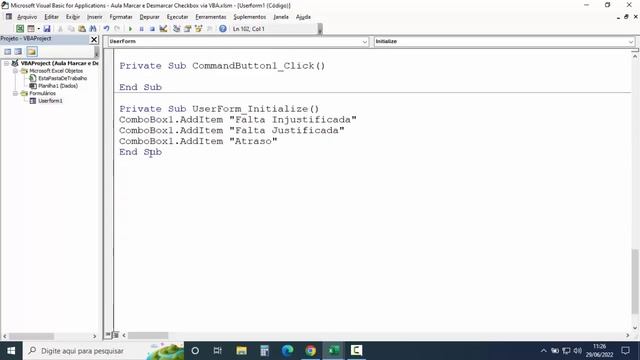 Marcar Desmarcar e Salvar OPÇÃO de CHECKBOX Excel VBA via Códigos смотреть онлайн