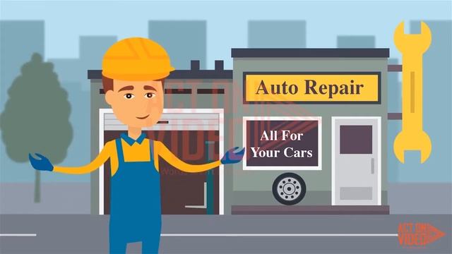 Automotive Explainer Video - 2D Cartoon Animation - Auto Repair смотреть онлайн