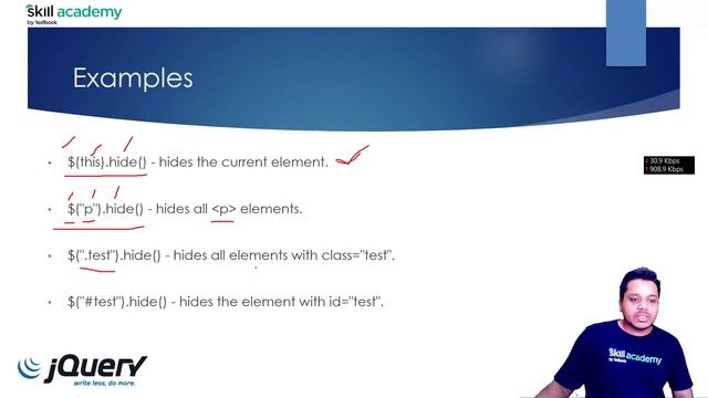 JQuery for Beginners | JQuery Introduction and Selectors | Gaurav Garg смотреть онлайн