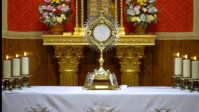 Adoración Al SANTÍSIMO SACRAMENTO De Altar Hoy En DIRECTO - Viernes 10 De Junio Del 2022