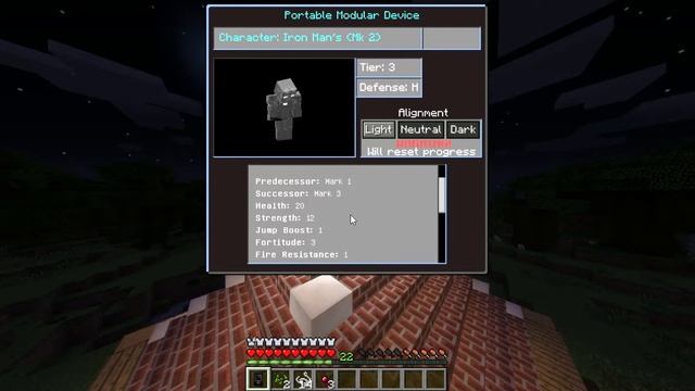 MINECRAFT Pc Legends Mod Iron Man Mk 1,2 and 3 смотреть онлайн