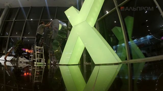 Объемные буквы для Lexus от Альпром смотреть онлайн