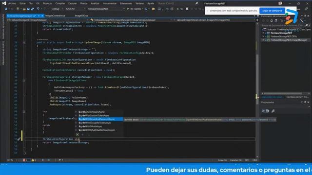 ¿Cómo implementar Firebase Storage en .NET Core? смотреть онлайн