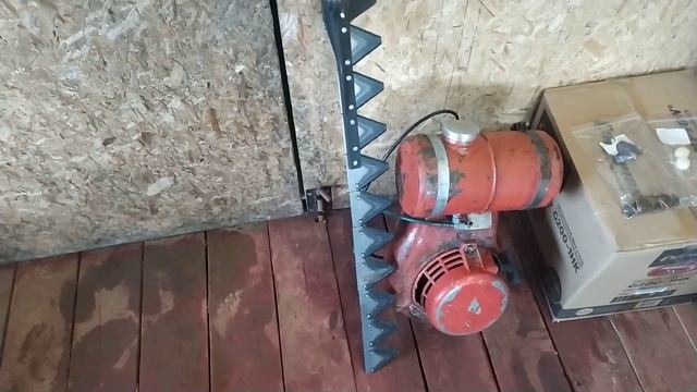 Косилка МФ70. Торжественный день завершения кап.ремонта!!! смотреть онлайн