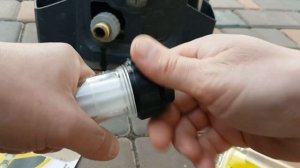 Karcher HD 5/15 работает рывками , замена фильтра