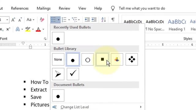 How to Insert Bullets in Microsoft Word смотреть онлайн
