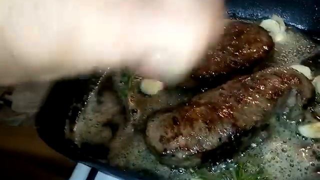 Быстрый Стейк по домашнему на сковородке смотреть онлайн