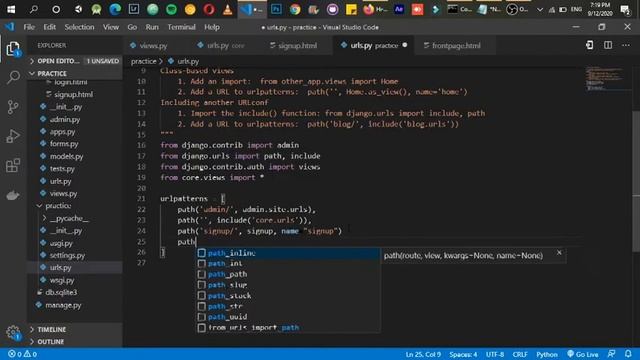 User Registration and Login Authentication | Django (3.0) смотреть онлайн