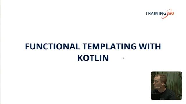 [08.25.2020] - Arold Adam / Training 360 - Functional Templating with Kotlin смотреть онлайн
