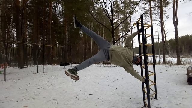 Флажок Хьюмен обучение. Human flag tutorial. смотреть онлайн