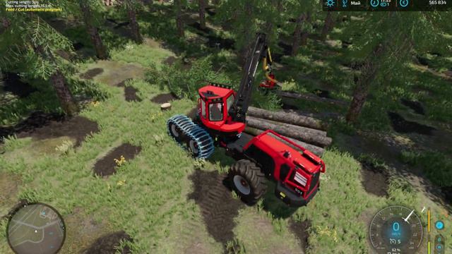 FS22🌲Elmcreek🌲Эпизод 9🌲Нужно очень много сырья для нового крупного деревообрабатывающего завода смотреть онлайн