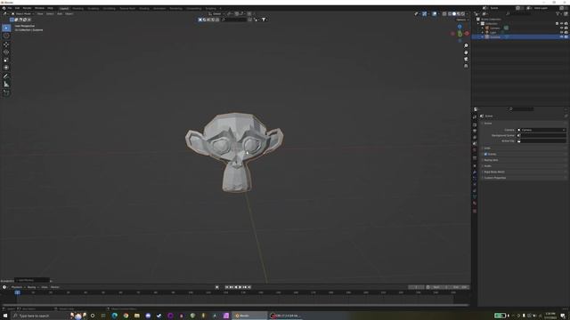 Blender 3.2 - Set Shade Smooth смотреть онлайн