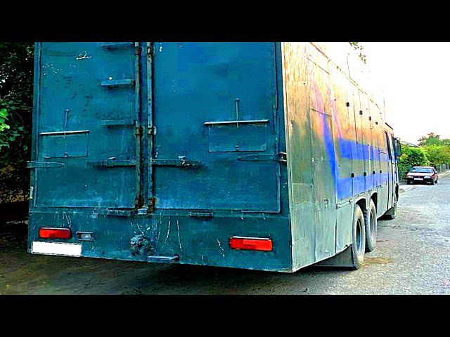 В Дагестане заметили крайне РЕДКИЙ Советский фургон на шасси ЗИЛ-133Г с кузовом от ЛАЗ смотреть онлайн