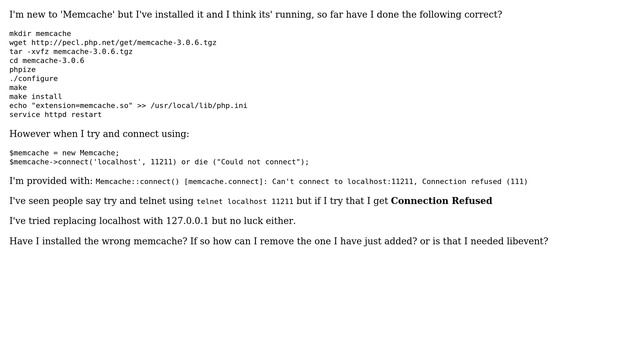 DevOps & SysAdmins: Connection errors when trying to use Memcache смотреть онлайн