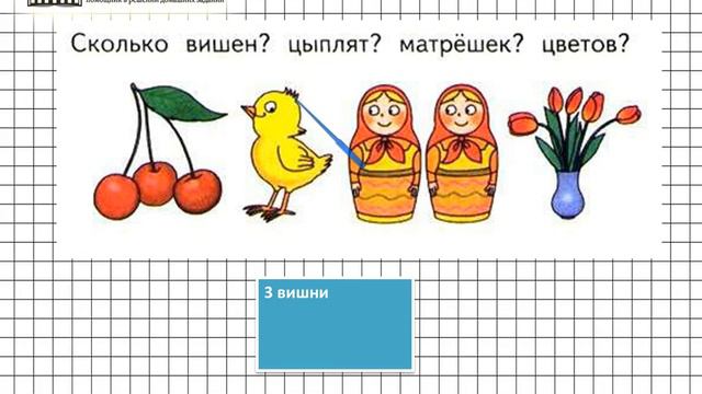 Страница 34 Задание 3 – Математика 1 класс (Моро) Часть 1 смотреть онлайн